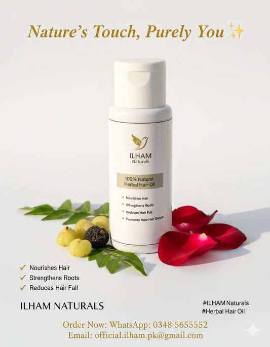 ILHAM Herbal Hair Oil - Purely Organic
