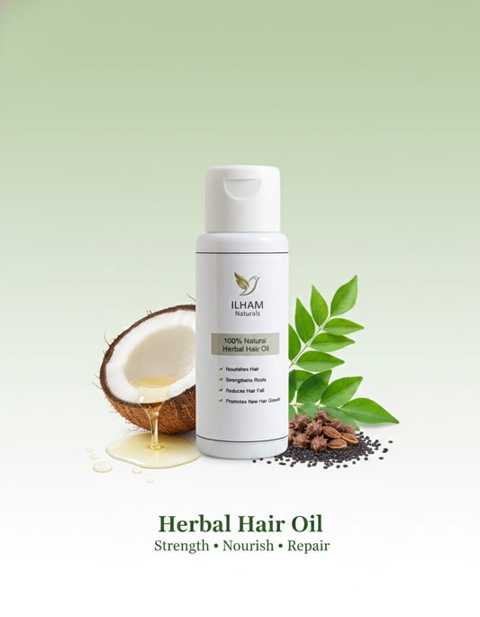 ILHAM Herbal Hair Oil - Purely Organic